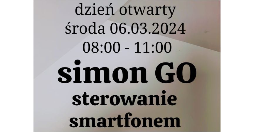 Drzwi otwarte SIMON KONTAKT