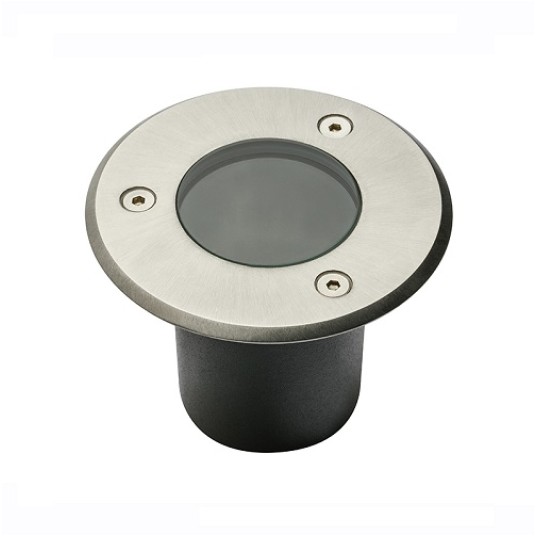 ALFA-O-MINI oprawa najazdowa okragła GU10 inox GTV -zdjęcie numer 1