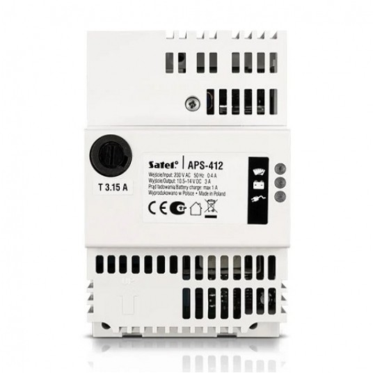 APS-412 Zasilacz buforowy 12V DC 4A SATEL -zdjęcie numer 1