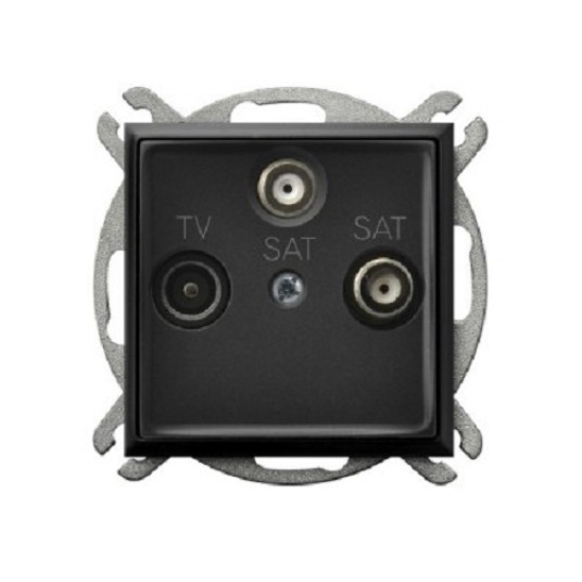 ARIA czarny GPA-U2S/m/33 TV-SAT-SAT OSPEL -zdjęcie numer 1