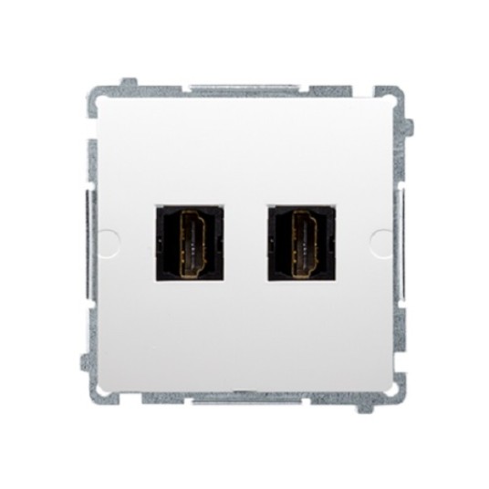 BASIC biały BMGHDMI2.01/11 Gn. 2xHDMI KONTAKT -zdjęcie numer 1