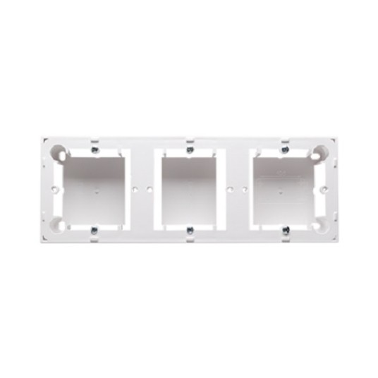 BASIC biały MPN3/11 Puszka n/t 3x KONTAKT -zdjęcie numer 1