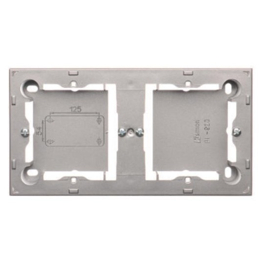 BASIC stal inox MPN2/21 Puszka n/t 2x KONTAKT -zdjęcie numer 1