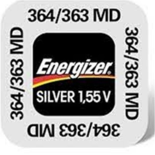 Bateria 364 / 363 srebrowa SR60 /SR621SW ENERGIZER -zdjęcie numer 1