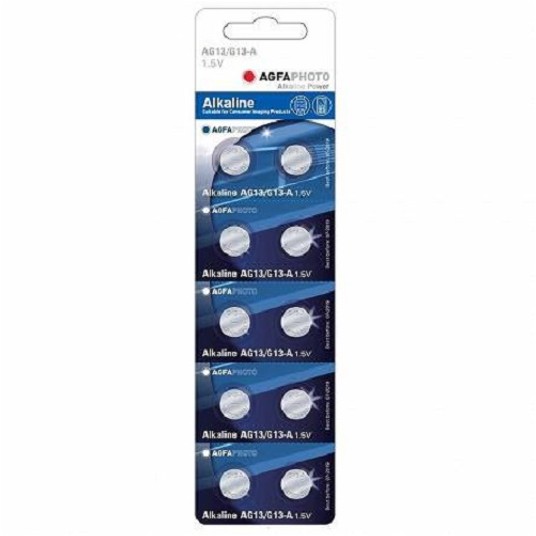 Bateria AGFA AG13 LR44 B10 (10szt) -zdjęcie numer 1