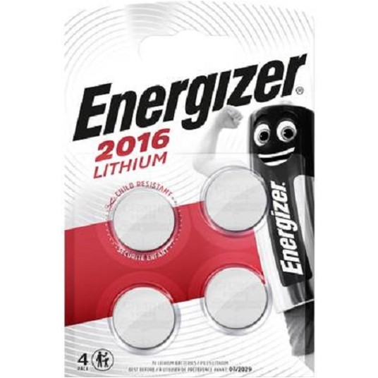 Bateria CR2016 B4 ENERGIZER 3V (4szt) 415353 -zdjęcie numer 1