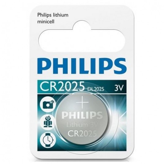 Bateria CR2025 B1 PHILIPS 3V litowa 106178 -zdjęcie numer 1