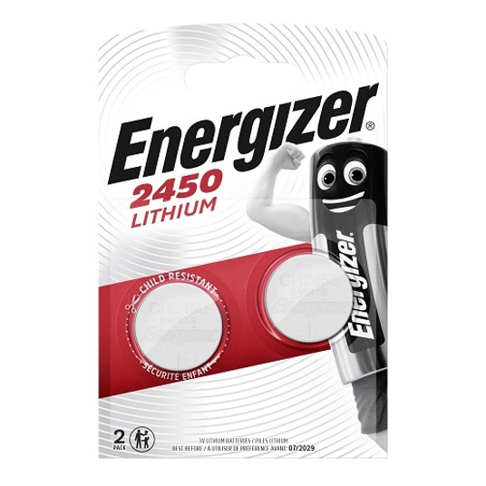 Bateria CR2450 B2 ENERGIZER 3V (2szt) 381795 -zdjęcie numer 1
