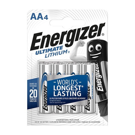 Bateria ENERGIZER LITHIUM AA R6 B4 (4szt) -zdjęcie numer 1