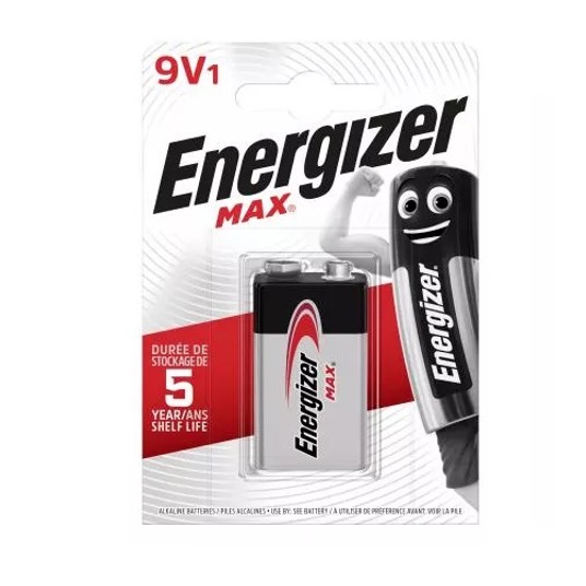 Bateria ENERGIZER MAX 9V 6LR61 B1 / 426663 (1szt) -zdjęcie numer 1
