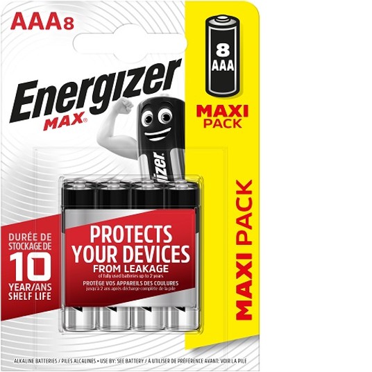 Bateria ENERGIZER MAX LR03 B8 / 437980 (8szt) -zdjęcie numer 1