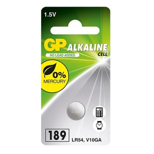 Bateria GP 189 AG10 / LR54 B1 (1szt) 003981 -zdjęcie numer 1