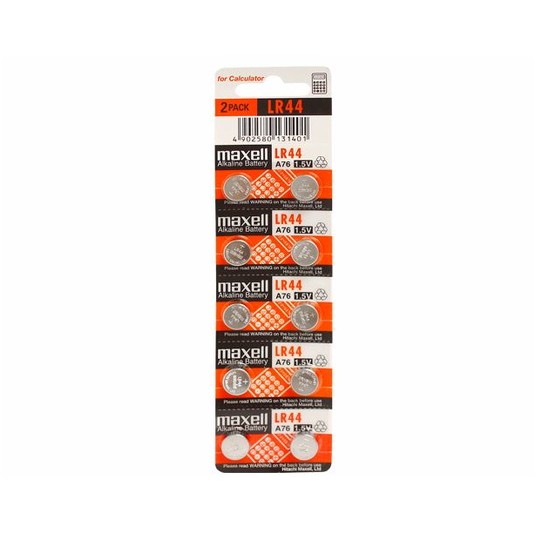 Bateria MAXELL AG13 / LR44 / A76 B10 (10szt) -zdjęcie numer 1