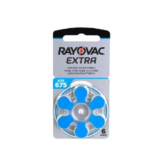 Bateria RAYOVAC Extra 675 / PR44 B6 (6szt) -zdjęcie numer 1
