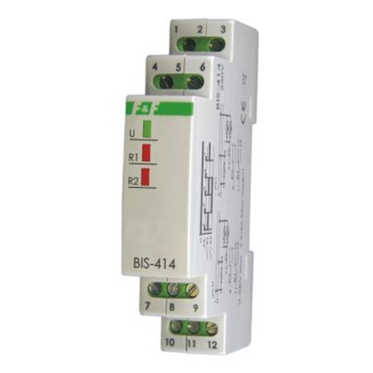 BIS-414 Przekaźnik bistab. sekwencyjny 1mod. F&F -zdjęcie numer 1