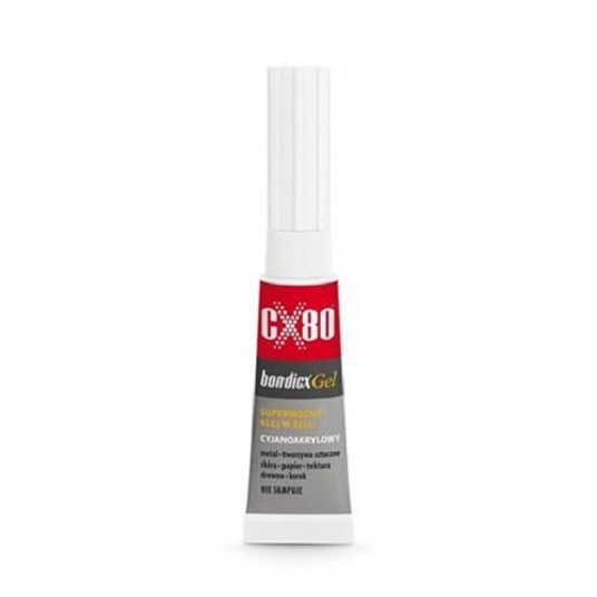 CX80 BONDICX GEL 20g Klej cyjanoakrylowy 60136 -zdjęcie numer 1