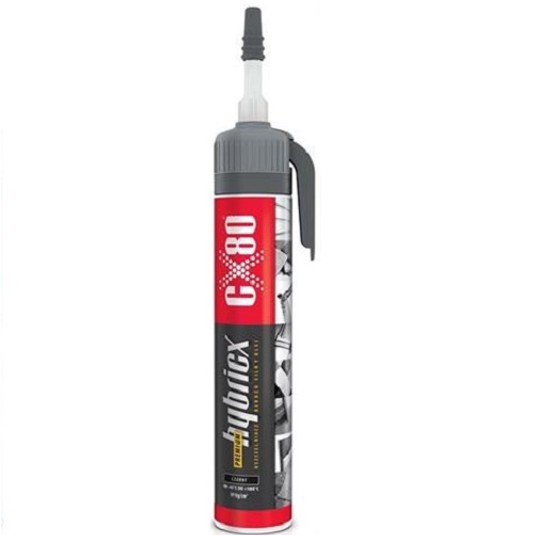 CX80 HYBRICX czarny 210g Klej hybrydowy 60279 -zdjęcie numer 1