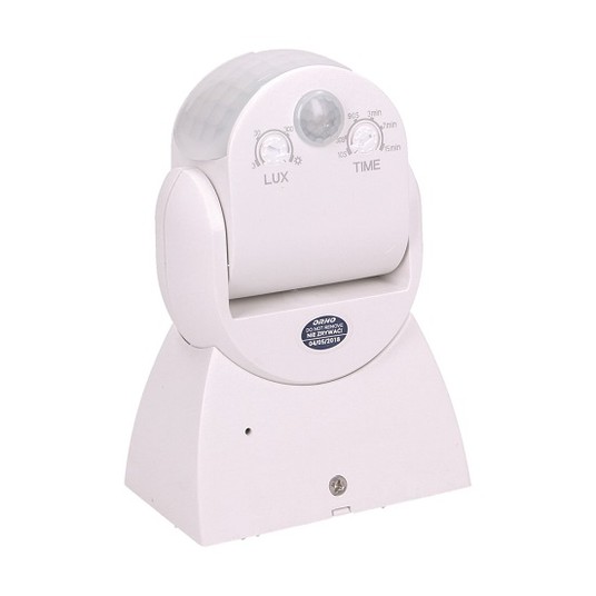 Czujnik ruchu biały CR-254/W 180/360st IP65 ORNO -zdjęcie numer 3