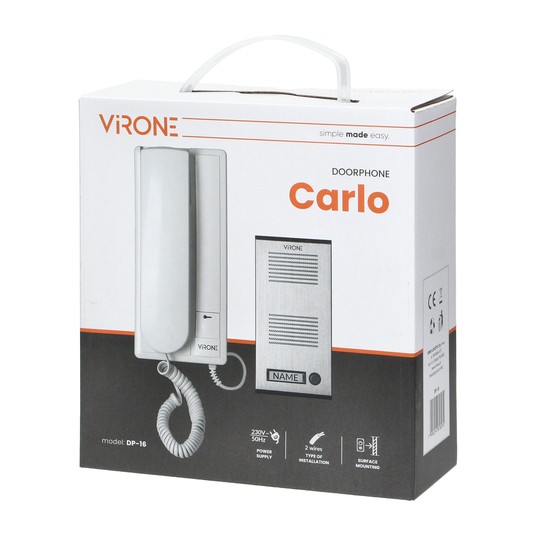 Domofon 1NR n/t DP-16 CARLO VIRONE -zdjęcie numer 2