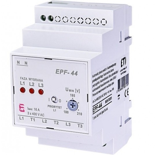 EPF-44 Automatyczny przełącznik faz ETI 581109 -zdjęcie numer 1