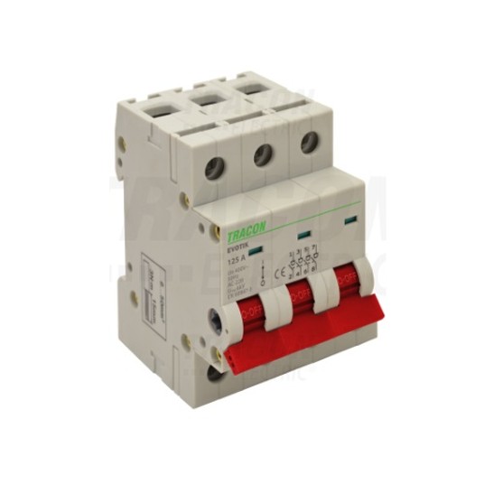FR 303 100A rozłącznik 3P TIK3-100 TRACON -zdjęcie numer 1