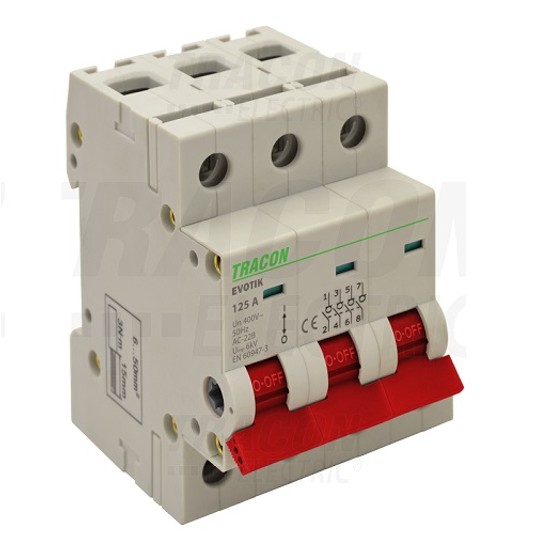 FR 303 40A rozłącznik 3P TIK3-40 TRACON -zdjęcie numer 1