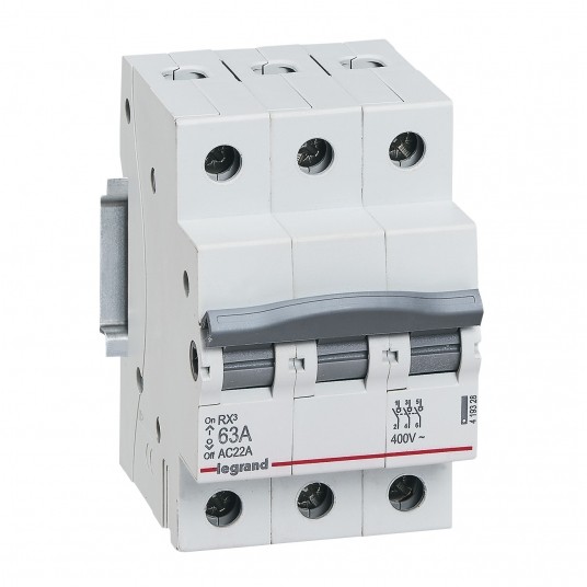 FR 303 63A 3P rozłącznik LEGRAND RX3 63A 419328 -zdjęcie numer 1
