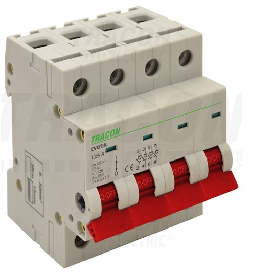 FR 304 63A rozłącznik 4P TIK4-63 TRACON -zdjęcie numer 1