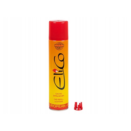 Gaz do zapalniczek duży 300ml ELICO 200624 -zdjęcie numer 1