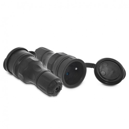 Gniazdo IP54 EXTREM z kl. GN-54 czar-czar W-97448 -zdjęcie numer 1