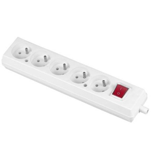 Gniazdo listwa 5gn+wył zu GN-570WS PLASTROL 428039 -zdjęcie numer 1