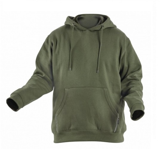 HT5K380-2XL NIERS bluza dresowa cie-zielona 2XL 56 -zdjęcie numer 1