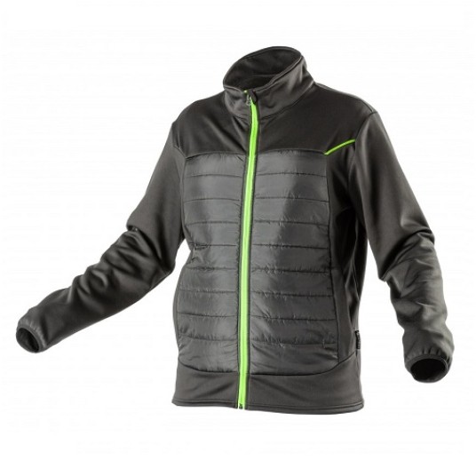 HT5K385-L LEVIN bluza hybrydowa czarna L 52 -zdjęcie numer 1