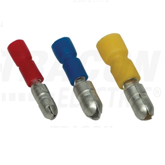 Izol.końc.wtyk. 1,5mm2 PH4 czerw.(100szt) TRACON -zdjęcie numer 1