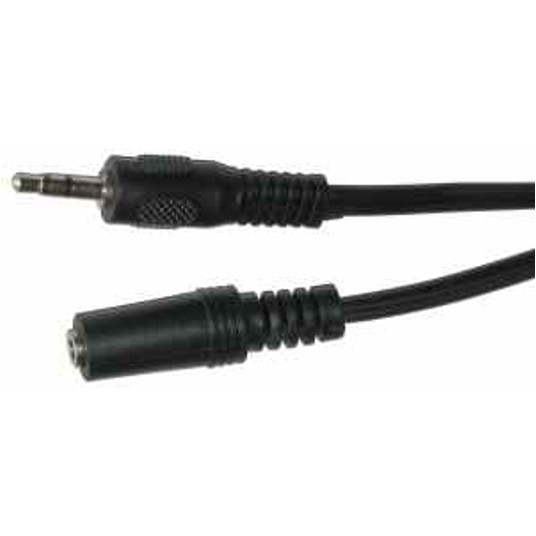 Kabel JACK 3,5 wtyk-gniazdo 3m -zdjęcie numer 1