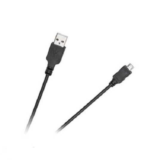 Kabel USB-microUSB 1,8m czarny KPO3962-1.8 -zdjęcie numer 1