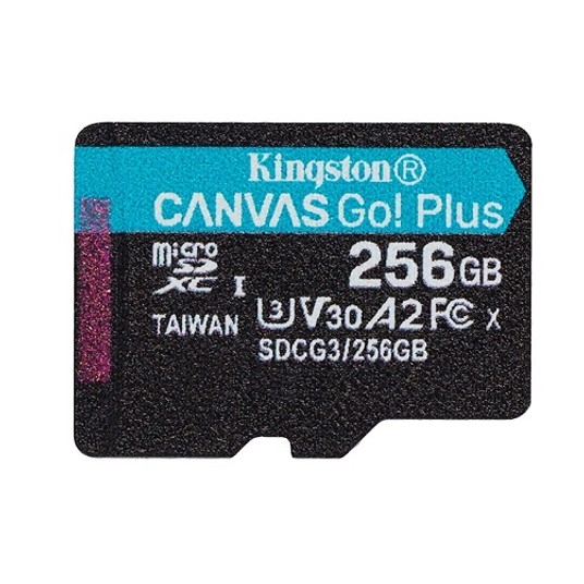 Karta 256GB microSDXC 170MB/s + adapt. KINGSTON -zdjęcie numer 1