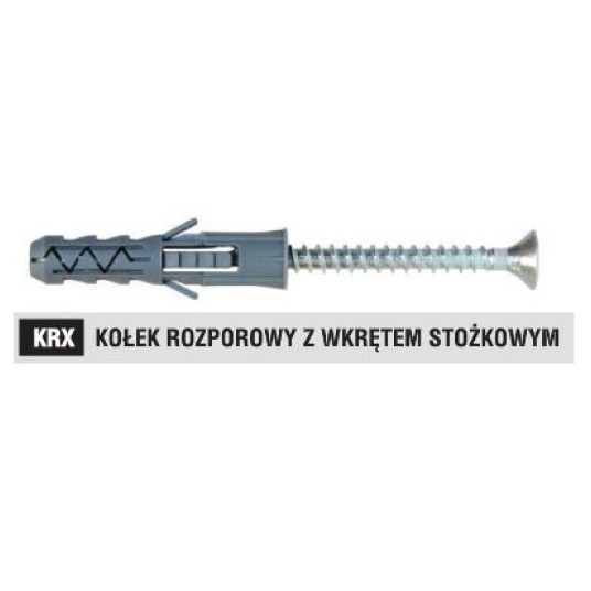 Kołek KRX 10 (5x60) WM 100szt 402558 -zdjęcie numer 1