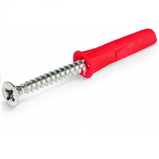 Kołek UNO FI6 4x40 (500szt) UNO-06+440 słoik -zdjęcie numer 1
