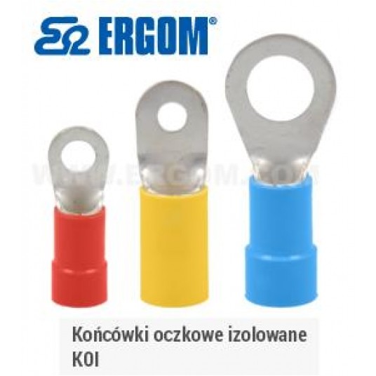 Końc.oczkowa izol. 2,5/6 ERGOM KOI 2,5/6 (25szt) -zdjęcie numer 1