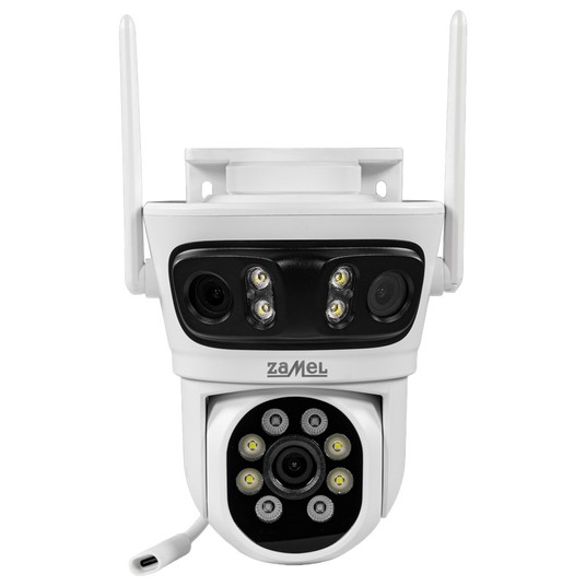 KPT-03 Kamera bezprzewodowa TUYA 3x2MP ZAMEL -zdjęcie numer 1