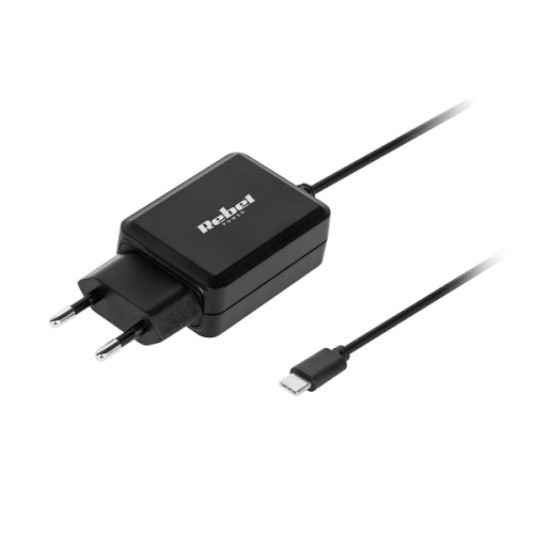 Ładowarka 230V USB-C 2,4A Rebel RB-6310 -zdjęcie numer 1