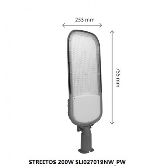 Lampa uliczna LED 200W NW STREETOS 2 +cz.zm.154475 -zdjęcie numer 2