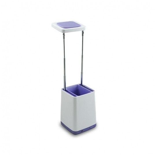 Lampka biurkowa LED DEL-1305 Helsinki fiolet POLUX -zdjęcie numer 1
