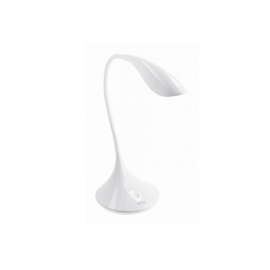 Lampka biurkowa LED HALLEY 8W biała GTV 345432 -zdjęcie numer 1