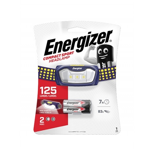 Latarka czołowa bat. ENERGIZER HEADsport 3LED -zdjęcie numer 1