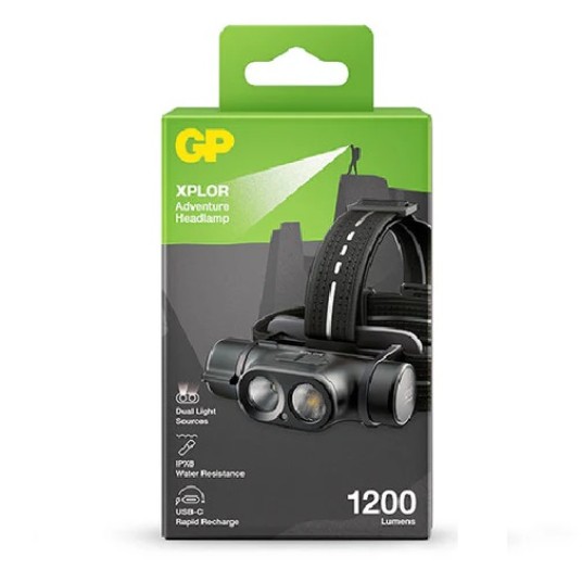 Latarka czołowa ład. GP XPLOR PHR19M 1200lm -zdjęcie numer 4