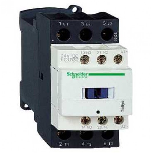 LC1D25P7 stycznik 230V AC3 25A NZ+NO SCHNEIDER -zdjęcie numer 1