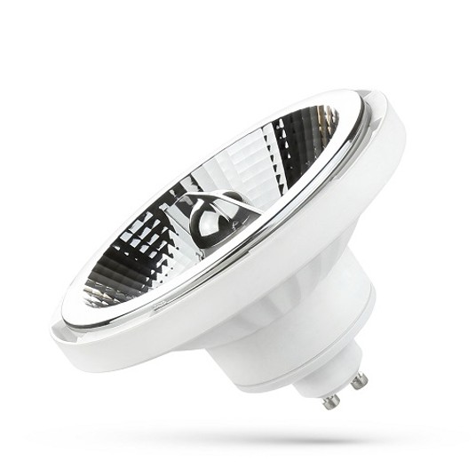 LED AR111 GU10 12W 45st NW 230V biała SPEC 593435 -zdjęcie numer 1