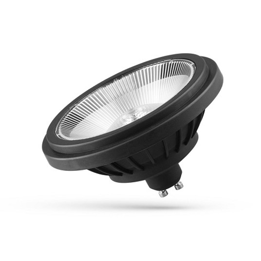 LED AR111 GU10 14W 40st NW 230V czarna SPECTRUM -zdjęcie numer 1